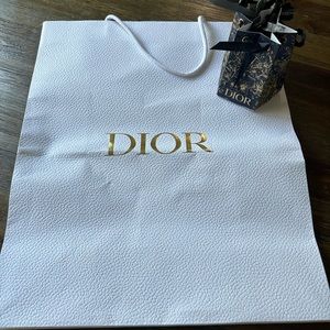 Lot of 2 DIOR gift bags